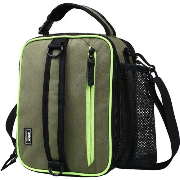 Expandable Lunch Bag Insulated Lunch Box for Men Boys Teens - Picture 1 of 6